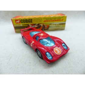 miniature Corgi Toys 385 Whizzwheels Porsche 917 Rouge