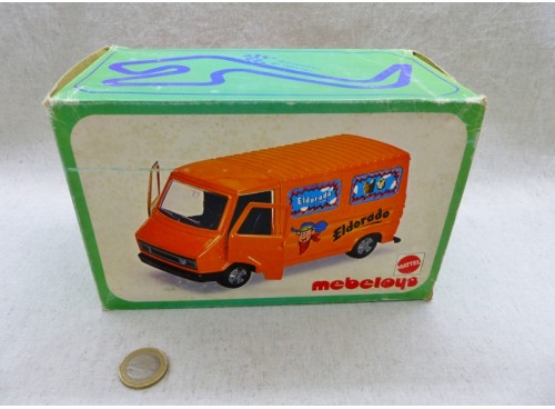Mebetoys 8586 Fiat 242 Camion Glacier Consengne Gelati boite de présentation