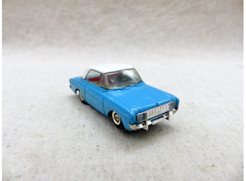 voiture de circuit électrique Faller AMS 4804 Ford Taunus 20M Bleue et Blanche