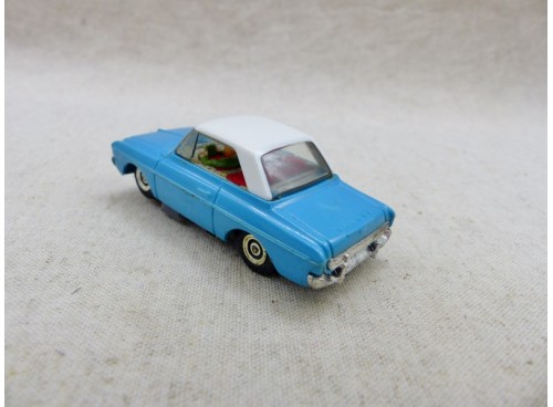 Faller AMS 4804 Ford Taunus 20M Bleue et Blanche vue arrière