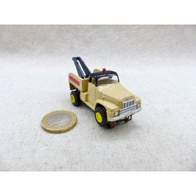 Aurora Thunderjet T-Jet Camion Mack Dépannage Tow Truck Beige Circuit Ho Neuf