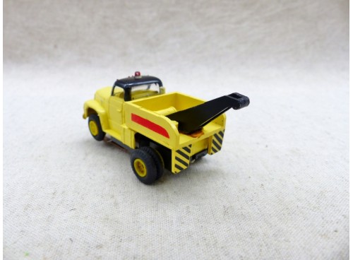Aurora Thunderjet T-Jet Camion Mack Dépannage Jaune  Tow Truck Circuit Ho Neuf vue arrière