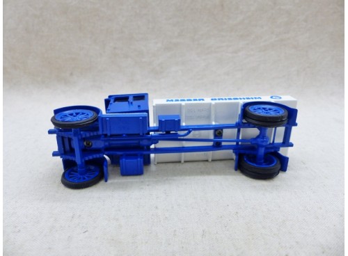 Conrad 1032 Camion Plateau  MAN KVB4 LKW Pritsche "Messer Griesheim" vue de dessous