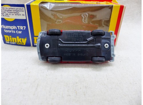 Dinky Toys 211 Triumph TR7 NM/Boite dessous