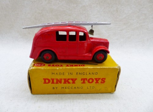 Dinky Toys 250 Camion de Pompiers Streamlined Fire Engine NM/Boite