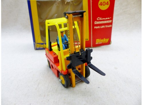 minniature Dinky Toys 404 Chariot élevateur Climax Conveyancer NM/Boite