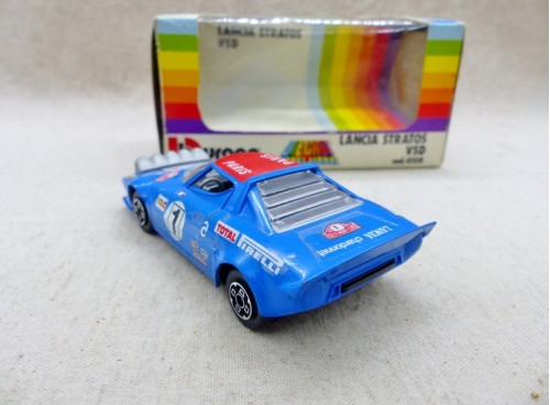 miniature auto Bburago 4108 Lancia Stratos VSD NM/Boite arrière