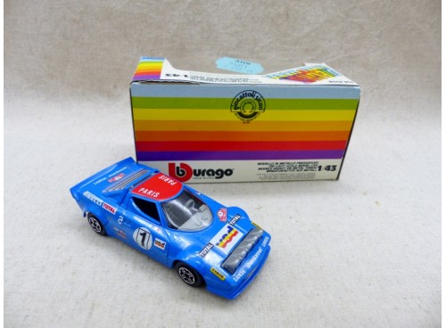 auto miniature Bburago 4108 Lancia Stratos VSD NM/Boite