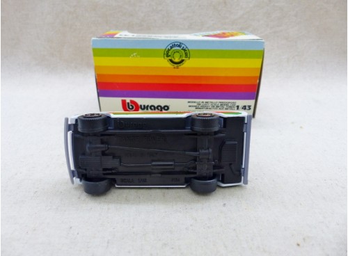 Bburago 4156 Range Rover Team Castrol NM/Boite vue de dessous