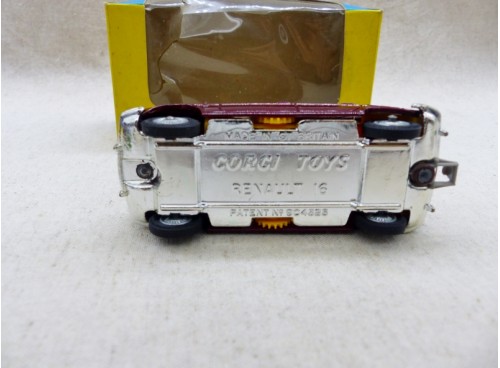 Corgi 260 Renault 16 NM / Boite dessous