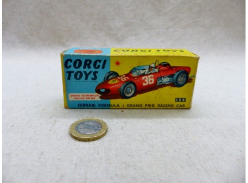 Corgi Toys 154 Ferrari Formula 1 Grand Prix Racing Car avec Boite