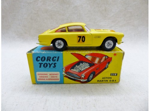Corgi Toys 218 Aston Martin DB 4 Exc. avec Boite droit