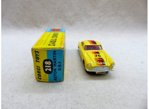 Corgi Toys 218 Aston Martin DB 4 Exc. avec Boite avant