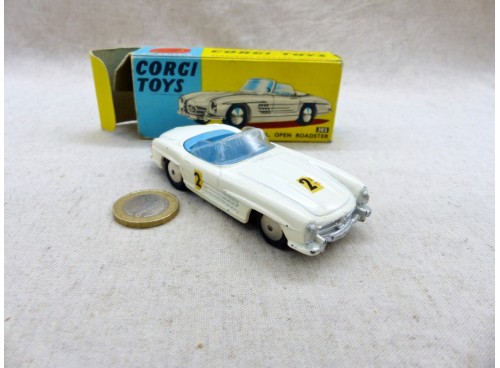Corgi Toys 303 Mercedes-Benz 300 Sl Roadster NM / Boite