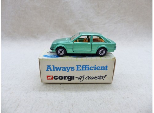 Corgi Junior 56175 Ford Escort Vert Méta NM/Boite gauche