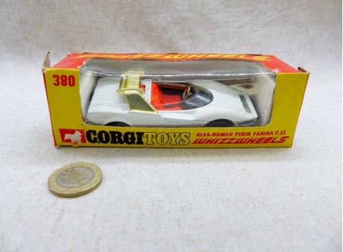 Corgi Toys 380 Alfa-Romeo Pinin Farina P.33 NM/Boite