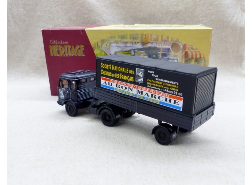 vue arrière camion miniature Corgi Toys EX72914 Simca Cargo SNCF "Au Bon Marché" NM/Boite