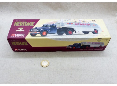 boite Corgi Toys 74601 Citroen T 55 Semi-Citerne Fruehauf Dynavia
