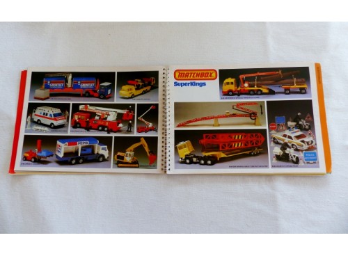 Matchbox Catalogue 1982 Revendeur en Français camions et engins Superkings