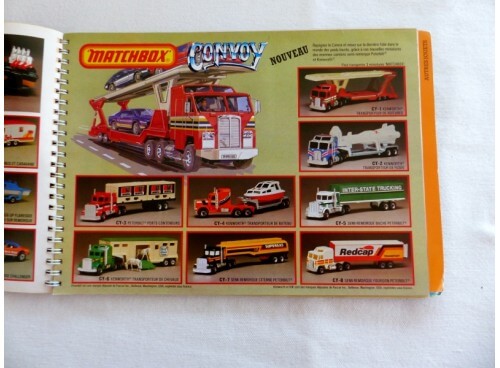 Matchbox Catalogue 1982 Revendeur en Français gamme Convoy camions et engins miniatures