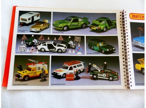 Matchbox Catalogue 1982 Revendeur en Français miniatures police secours