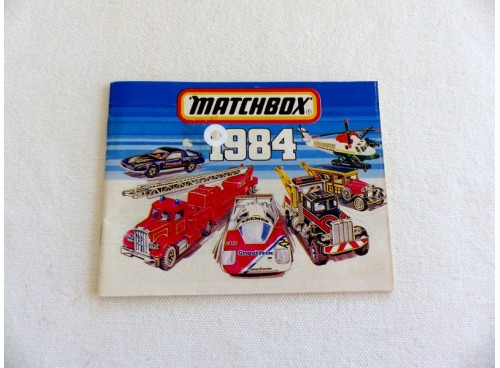 Matchbox Catalogue 1984 Vesion Internationale