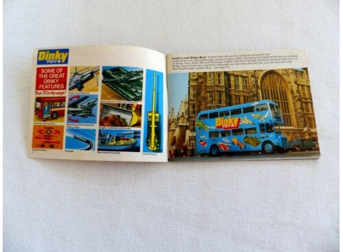Dinky Toys Catalogue 1974 version anglaise bus londonien