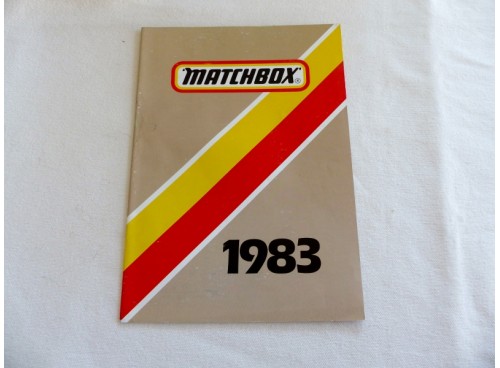 Matchbox Catalogue 1983 Edition Jouets en Français