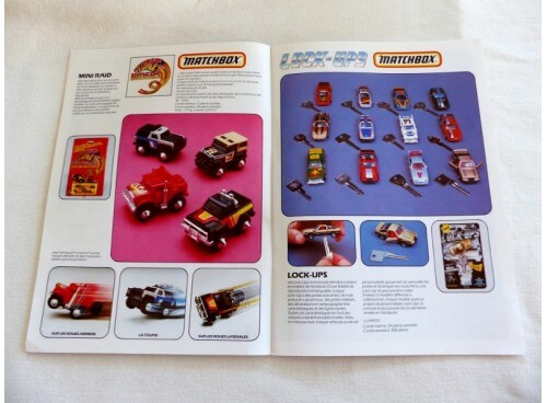 Matchbox Catalogue 1983 Edition Jouets en Français miniatures auto