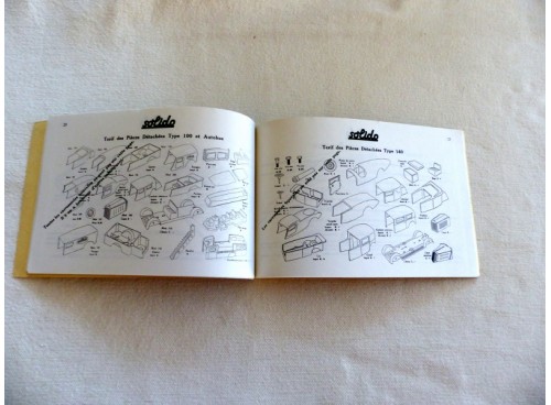 Solido Catalogue 1935 (reproduction magnifique)