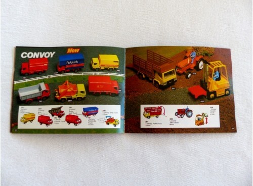 Dinky Toys Catalogue 1978 petites voitures