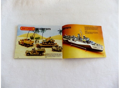 Matchbox Catalogue 1980/81 miniatures militaires