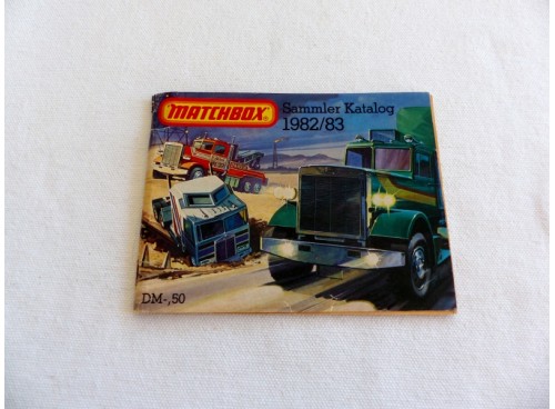 Matchbox Catalogue 1982/93 Sammler Katalog version allemande