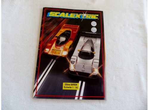 Scalextric catalogue 1991 en français