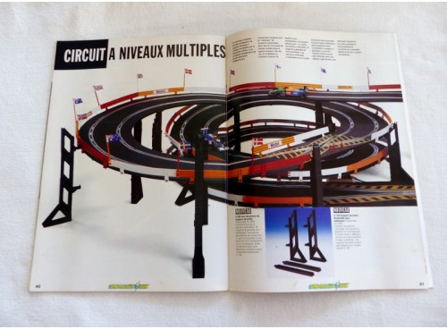 Scalextric catalogue 1991 en français circuit électrique