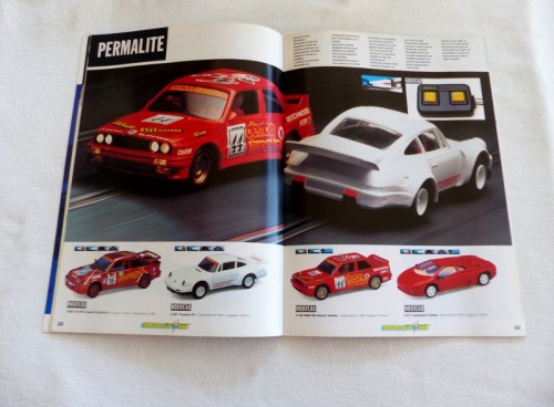 Scalextric catalogue 1991 en français voitures de courses électriques