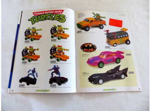 Scalextric catalogue 1991 en français détails