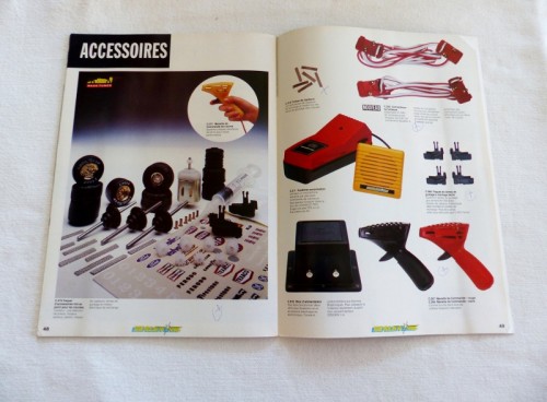 Scalextric catalogue 1991 en français