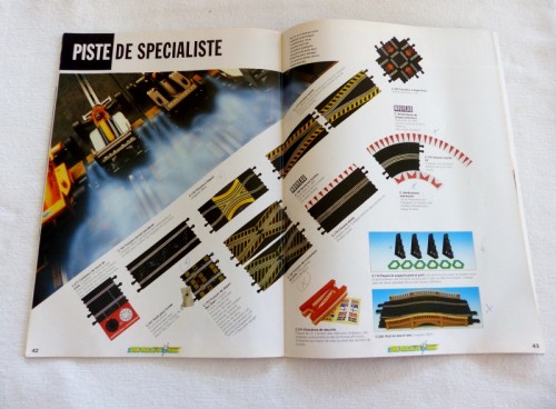 Scalextric catalogue 1991 en français