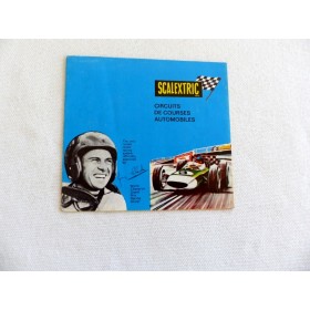 Scalextric Catalogue-Dépliant en français des années 60