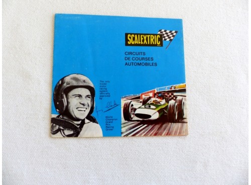 Scalextric Catalogue-Dépliant en français des années 60