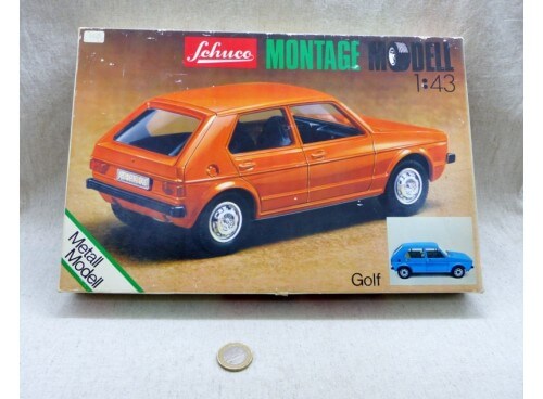 Schuco Montage Modell 225 005 VW Golf 1 43° en Kit Neuf