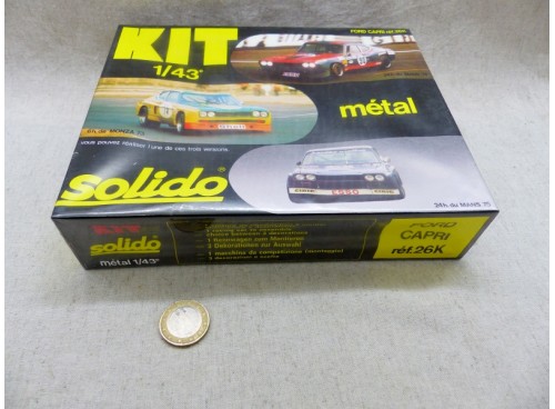 Solido 26K Ford Capri 2600 en Kit neuf et scellé au 1 43° (2)