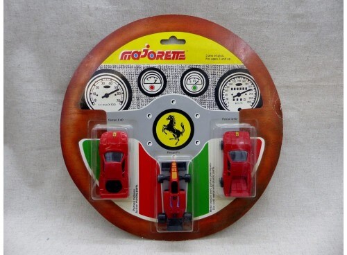 Majorette Présentoir avec 3 Ferrari Sous Blister VENDU !