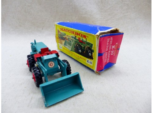 Matchbox K-10 Tracto-Pelle Aveling Barford NM boite