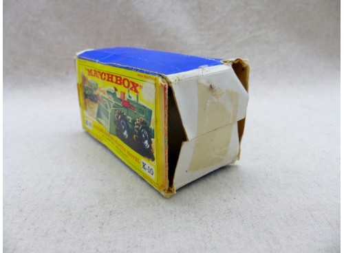 Matchbox K-10 Tracto-Pelle Aveling Barford NM boite