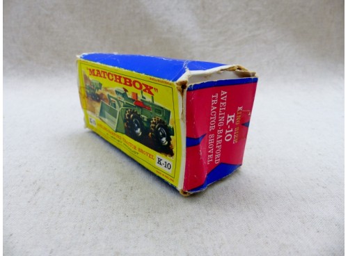 Matchbox K-10 Tracto-Pelle Aveling Barford NM boite