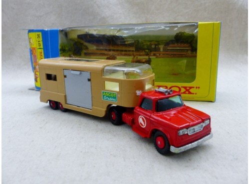 Matchbox SuperKings K-18 Camion Semi Transport de Chevaux NM Boite