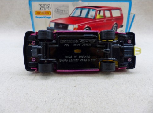 Matchbox SuperKings K-74 Break Volvo Rouge NM Boite