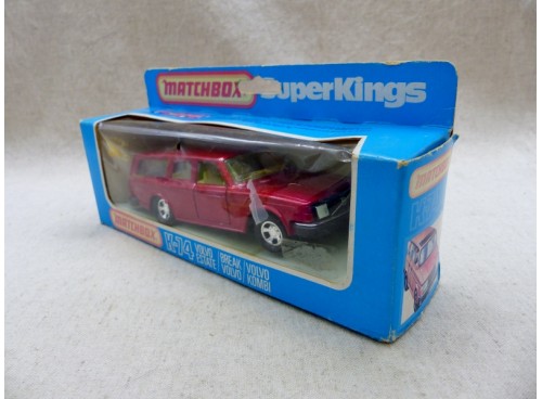 Matchbox SuperKings K-74 Break Volvo Rouge NM Boite